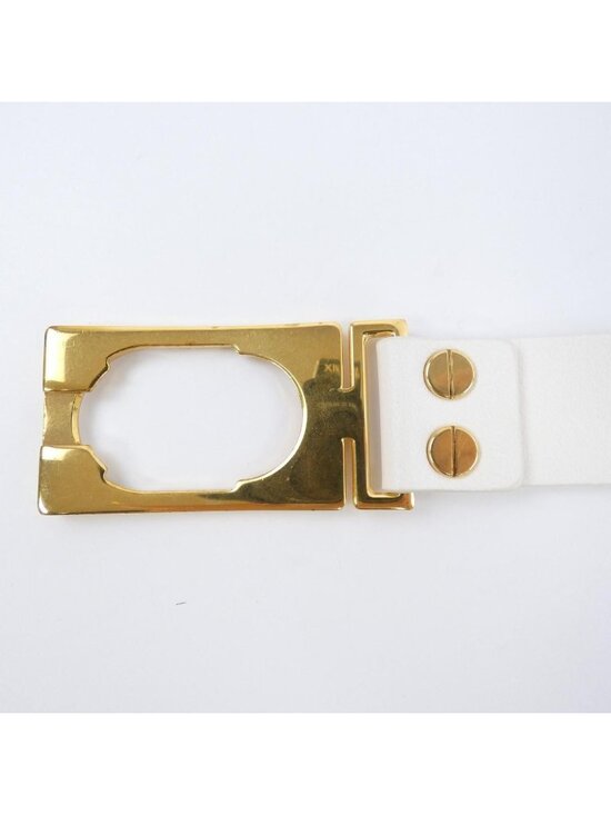 Dior Belt White